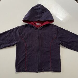 Vintage Gurls Girls Purple Corduroy Jacket Made in USA size 14